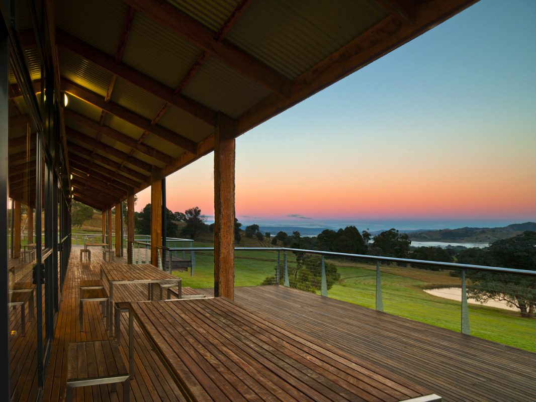 Deck area