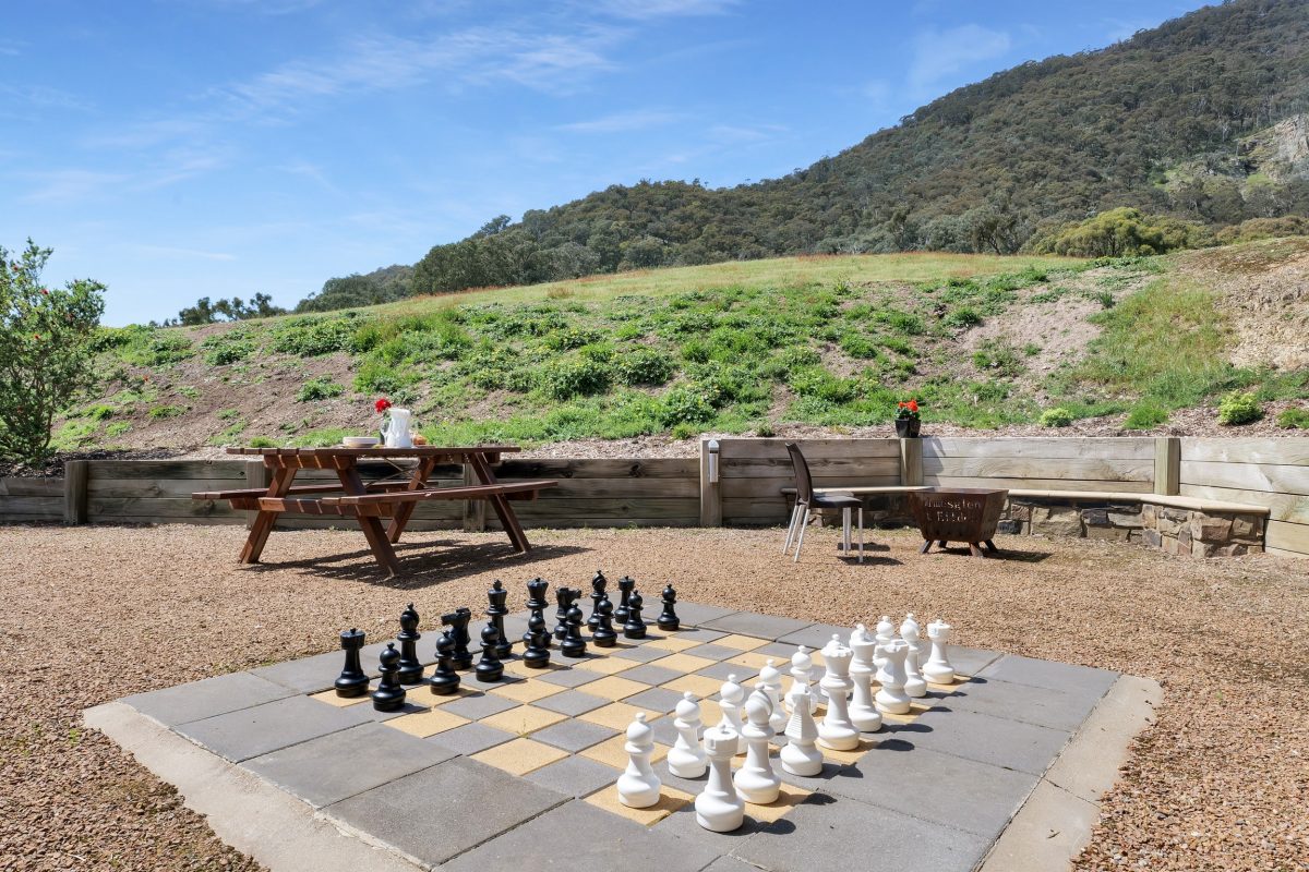 Chess courtyard